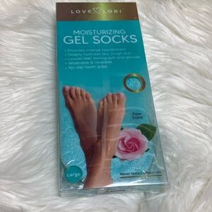 Moisturizing Gel Socks - Blue